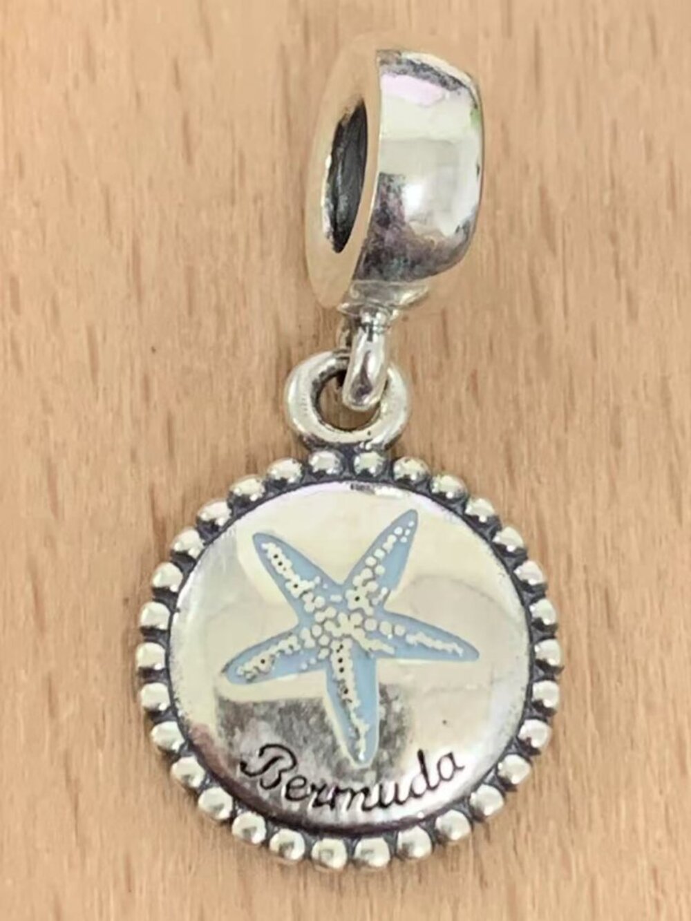 Pandora Bermuda Dangle Charm, S925 Silver Jewelry